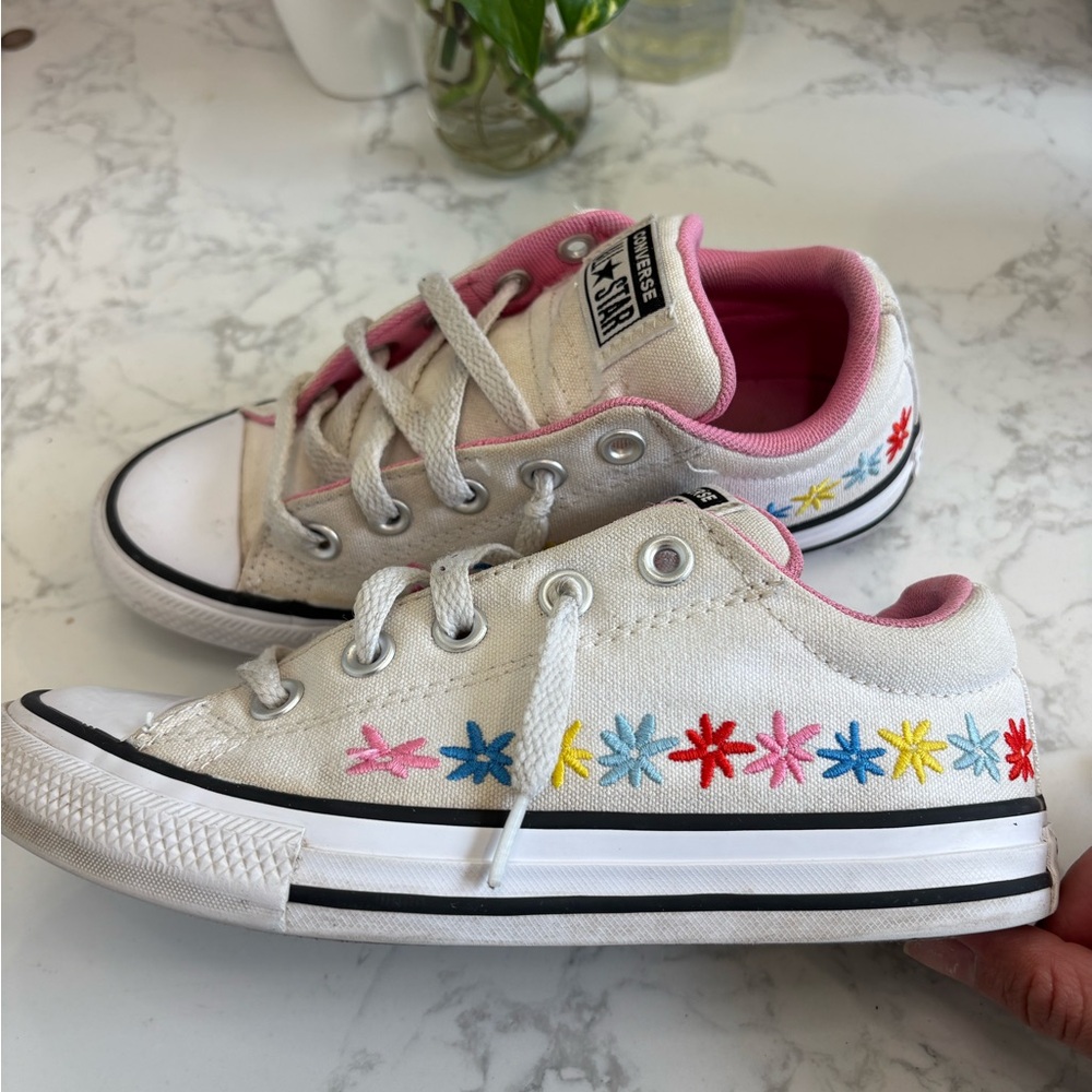 Converse Youth Pink Textile Shoes